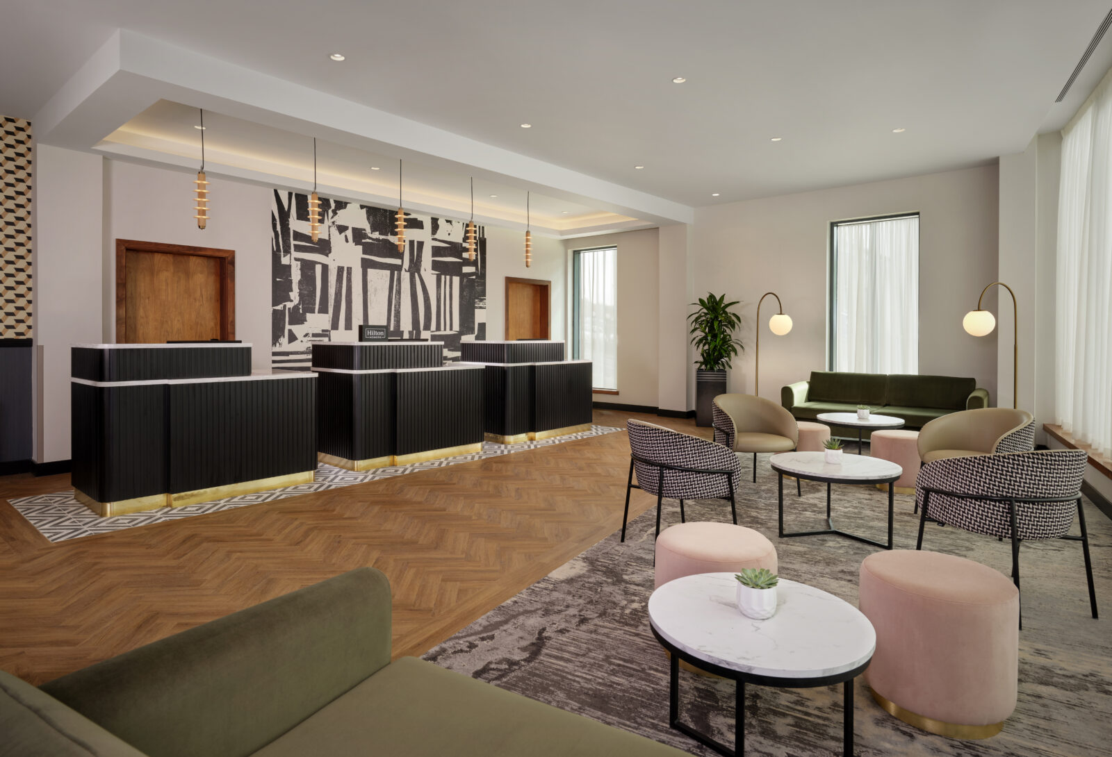 Hotel reception